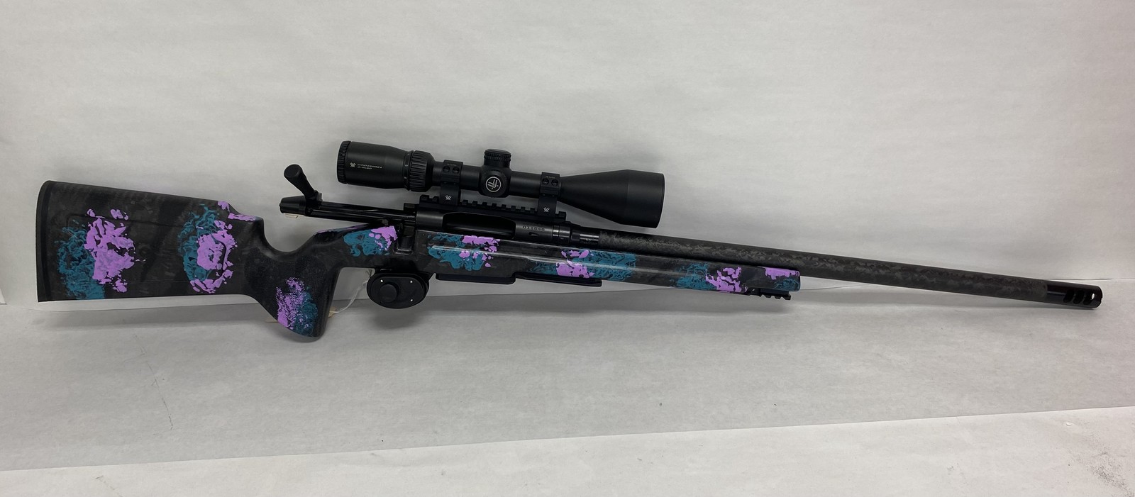6.5 Creedmoor Build — custom precision rifle with a patterned stock